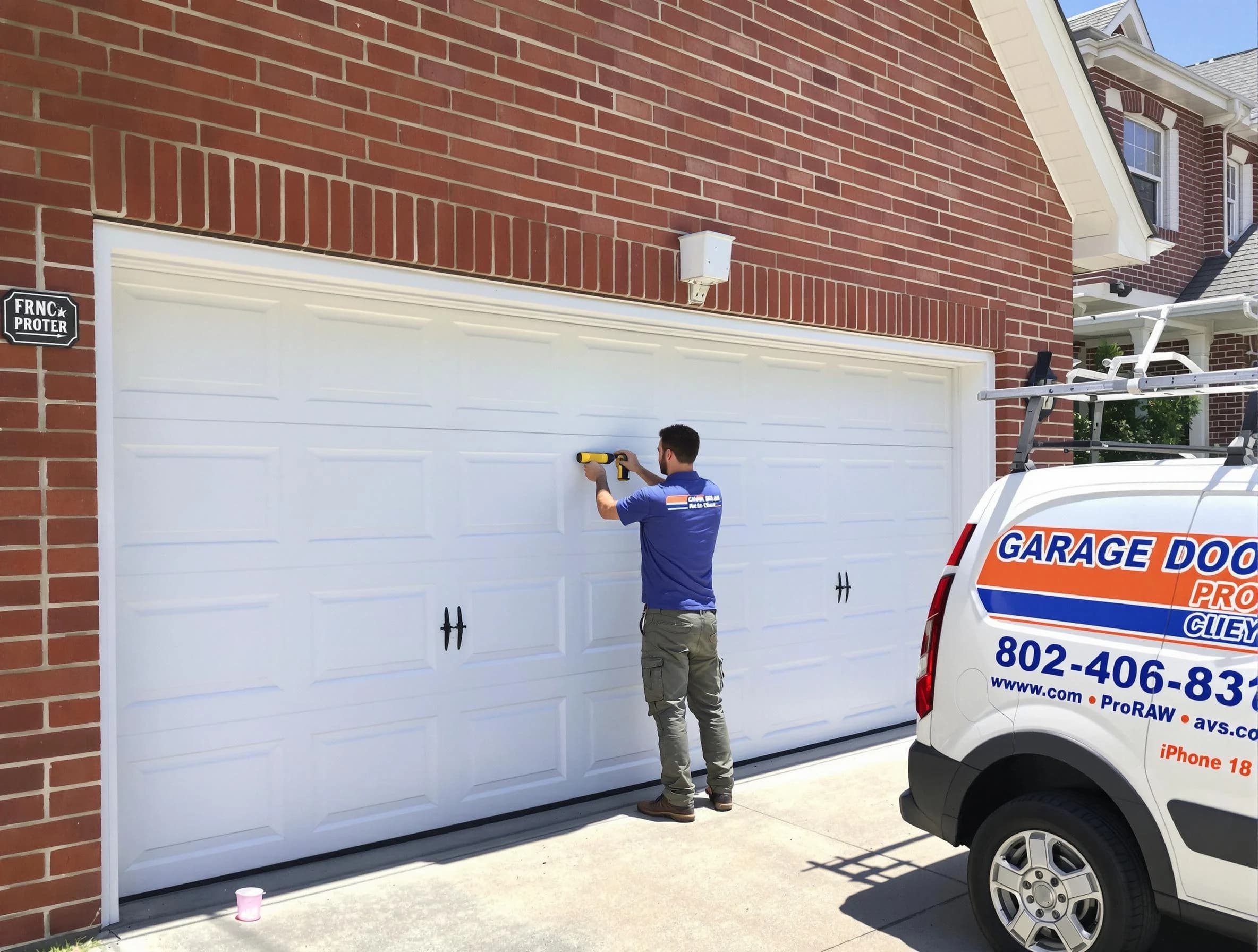 Local garage door repair service by Lawrenceville Garage Door Repair in Lawrenceville