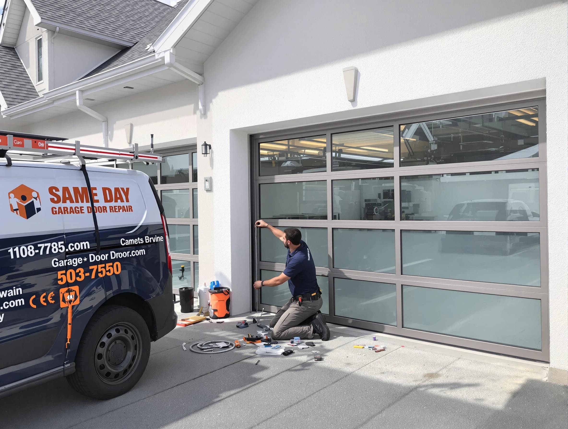 Same-day garage door repair service by Lawrenceville Garage Door Repair in Lawrenceville