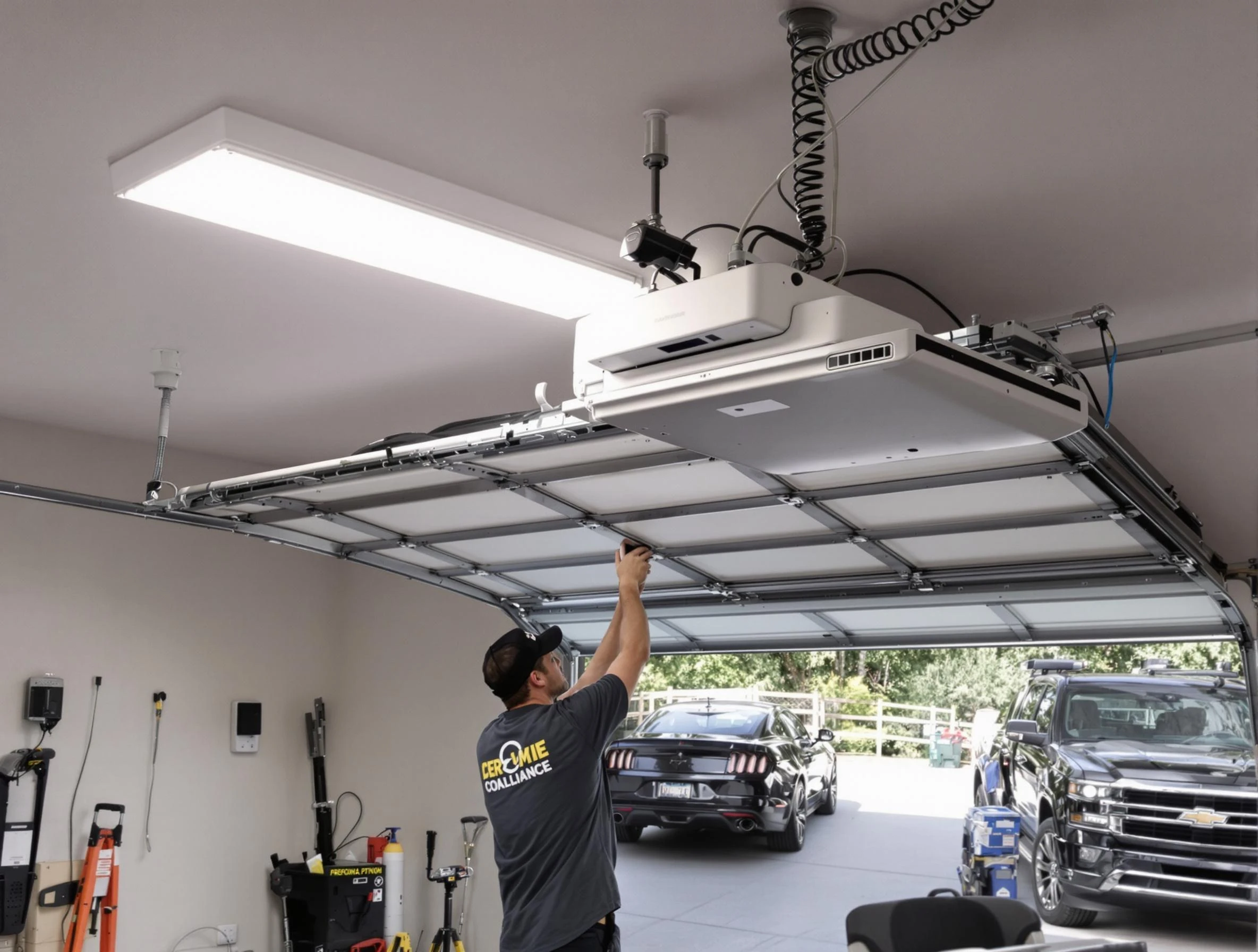 Garage Door Opener Installation in Lawrenceville